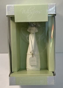 Figura Whispers by Department 56 Cherish Angel regalo coleccionable nuevo en caja - Imagen 1 de 7