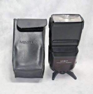 Minolta Program 3500XI Shoe Mount Flash - TESTED - Picture 1 of 12
