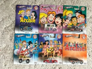 Hot Wheels 2013 Archie Comics Real riders Lot of 6 Complete set - Picture 1 of 13