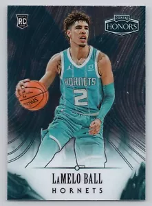 Tarjeta Chronicles Lamelo Ball Honors 2020-21 Rookie RC 581 Panini Hornets - Imagen 1 de 2