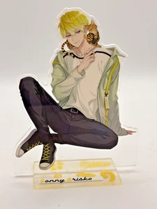 Nijisanji EN Sonny Brisko Noctyx mit Katze Acryl Standfigur JAPAN Anime Manga - Bild 1 von 4