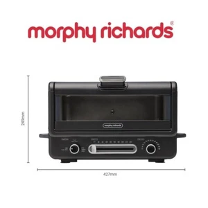 Titanium Morphy Richards® MultiOven 12L 2000W 40-230°C DUAL Heat GRILL Roast Fry - Picture 1 of 12