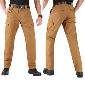 Men's Tactical Pants -All Purpose Duty Utility Combat Trousers for Outdo - Picture 1 of 88