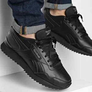 Zapatillas deportivas Reebok Classic Glide Ripple Clip para hombre NEGRAS talla UK 7 - GZ5199 - Imagen 1 de 6