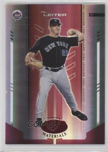 2004 Leaf Certified Materials Red Mirror /100 Al Leiter #6
