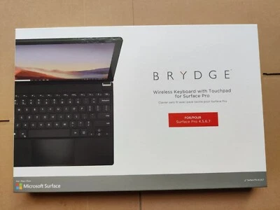 BRYDGE 12.3"Pro+ Backlight Aluminium Keyboard For Microsoft Surfaces PRO 4/5/6/7 - Image 1 of 3