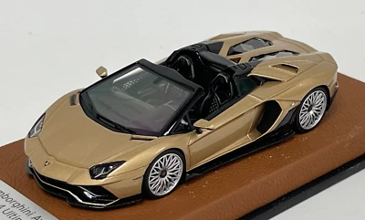 1/43 Looksmart Lamborghini Aventador Ultimae Roadster Bronzo Zante Pelle - Immagine 1 di 4