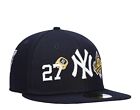 New York Yankees New Era 27x Count the Rings 59FIFTY Fitted Hat Cap Navy 7 3/4