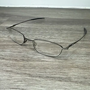 Oakley Thread 2.0 Eyeglasses Frames Olive Chrome Full Rim Metal 49-20-132 - Picture 1 of 9