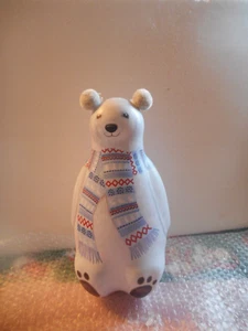 Silver Crane Co. Italia Navidad Invierno Oso Polar Caramelo/Lata de Galletas - Imagen 1 de 6