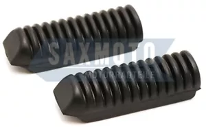Reposapiés de goma delanteros SUZUKI GSX750 GSXR1100 reposapiés delantero goma - Imagen 1 de 1