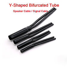 Y-Shaped Bifurcated Tube PVC Trouser Hose For Audio Speaker Power Wiring Harness