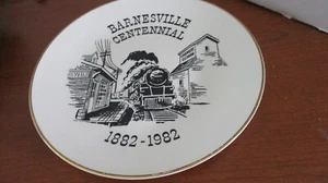 1982 Barnesville Centennial 1882-1982 Gedenkteller #077 - Bild 1 von 5