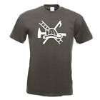 Feuerwehrhelm - Motiv 2 T-Shirt Motiv bedruckt Funshirt Design Print