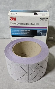 3M Purple Clean Sanding Sheet Roll P240 13.12 Yd x 2.75" 30707 Hookit Attachment - Bild 1 von 4