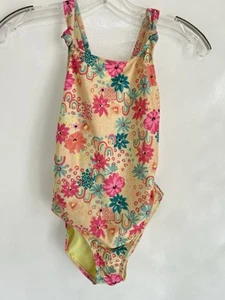 Cat & Jack Girls L 10/12 - Piece Swimsuit Bathing Suit - Picture 1 of 5