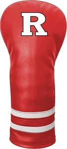 NEW NCAA Team Golf Vintage Fairway Headcover, Rutgers Fits All Fairway Clubs - Picture 1 of 3