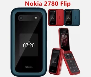 Original Nokia 2780 Flip 4G LTE WIFI 512MB GSM Big Keyboad 2.7" phone New seal - Picture 1 of 26