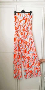 Ladies Summer "Boob Tube" Jumpsuit - Size 14 - Picture 1 of 8