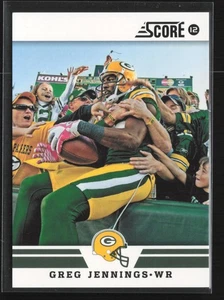 2012 Score #6 Greg Jennings Green Bay Packers - Picture 1 of 2