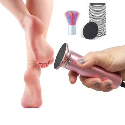 Electric Callus Remover for Feet Adjustable Speed, Powerful Foot Scrubber Ele... - Image 1 of 4