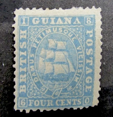 Estampilla de la Guayana Británica nystamps # 44A como nueva OG H $125 D5y798 Foto 1 de 2