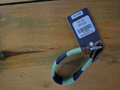 Abercrombie手链绿色更宽手链带扣 — 第 1/2 张图片