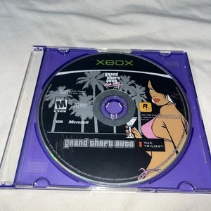 Grand Theft Auto: The Trilogy Vice City Xbox, 2005) Nur Diskette - Bild 1 von 24