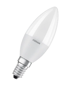 Osram LED Lampe E14 Warmweiß Leuchtmittel Kerzenform 7,5W=60W Glühbirne - Bild 1 von 6