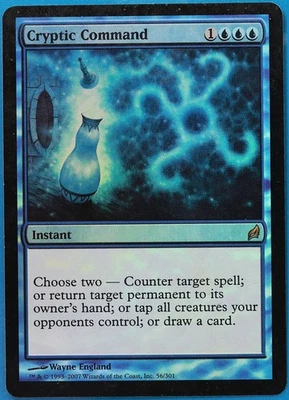 Cryptic Command FOIL Lorwyn PLD Blue Rare MAGIC MTG CARD (ID# 490872) ABUGames - Image 1 of 2
