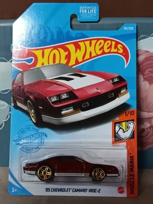 2020 Hot Wheels 85 Chevrolet Camaro Iroc-Z #1/10 Muscle Mania Series  - Image 1 of 4