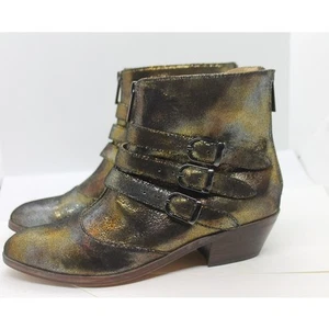 Stivaletti Moderni Vice 'Jasper' Bronzo Metallizzato Tg 6,5M - Foto 1 di 6