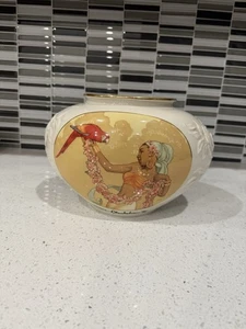 Seltene SIGNIERTE Thomas Blackshear's Ebony Vision Rose Beauty Vase von Lenox - Bild 1 von 12