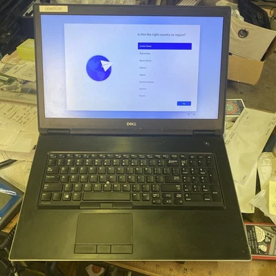 Dell Precision 7730 i5-8300H 2.3GHz, 8GB Ram, SSD de 256GB, Windows 11 - Imagem 1 de 4