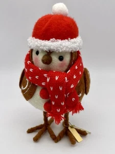 Target Wondershop 2023 Featherly Friends Bird SNAP Wearing Red Scarf - Picture 1 of 6