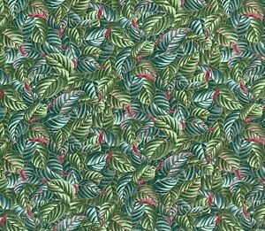 BLANK Fabrics “Dogwood Bliss” Quilting M5439 Leaf Pattern Green 2008 - 2 Yds.