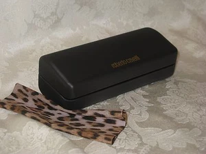 Roberto Cavalli custodia per occhiali da vista/occhiali da sole donna con panno. Nuovo. - Foto 1 di 3