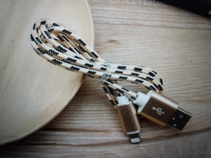 10ft. Tangle Resistant Heavy Duty Fast Charging Cord Compatible w Apple/iPhone - Picture 1 of 2