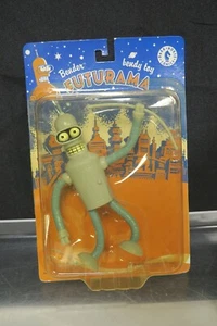 Futurama Bender Bendy Actionfigur Dark Horse Action Collectibles 2000 - Bild 1 von 2