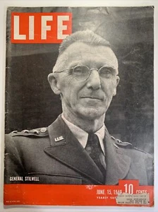 Life Magazine, June 15, 1942 - General Stilwell - Picture 1 of 7