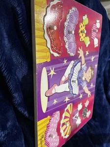 MELISSA & DOUG BALLERINA PEG PUZZLE HOLZSPIELZEUG - Bild 1 von 5