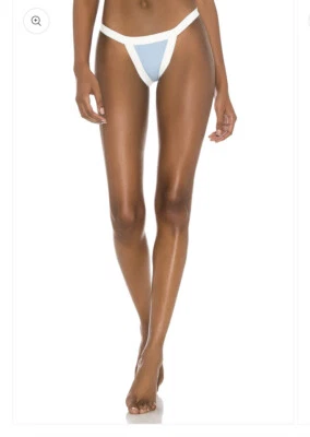 Tularosa Alphie Bottom Baby Blue & White Swim Resort Beach S NWT $78 - Image 1 of 4