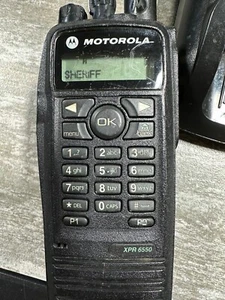Motorola XPR6550 DMR MotoTRBO VHF 136-174mhz Digital Portable radio with Charger - Picture 1 of 8