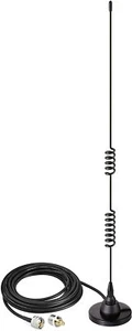 Dual Band VHF UHF Amateur Radio Antenna Magnetic PL259 3m for BTECH ICOM Kenwood - Picture 1 of 10
