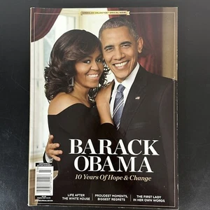 American Collector Barack Obama 10 Years of Hope & Change Magazine 2019 - Imagen 1 de 4