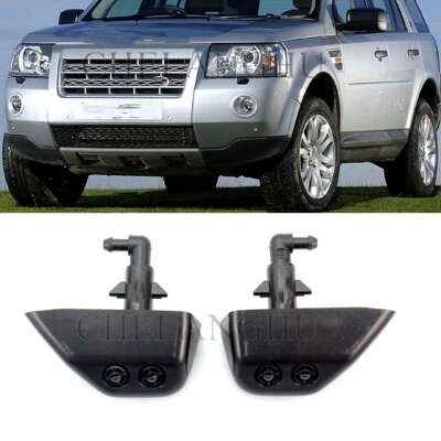Front Headlight Washer Jet Spray Nozzle For Land Rover LR2 2008-2013 Left+Right Foto 1 de 4