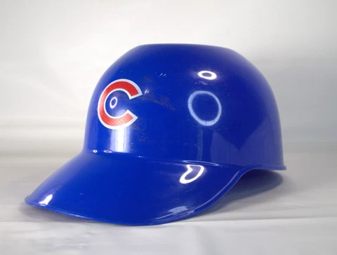 Chicago Cubs Hard Plastic Batting Helmet Hat Victory Way Sports MLB Made in USA Cover