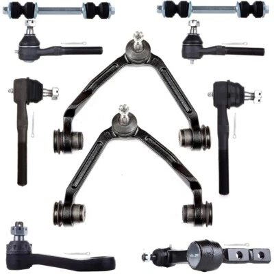 Brazos de control de extremos de varilla de amarre delanteros 10 piezas para Lincoln Navigator Ford F-150 F-250 Foto 1 de 4