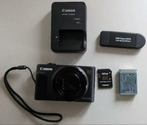 Canon PowerShot SX620 HS 20.2 MP Compact Digital Camera Black 【ALMOST MINT】Japan - Picture 1 of 7