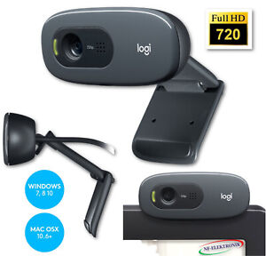 Webcam Logitech C270 HD 1280x720 USB Hi-Speed Video Stream für Windows / Mac